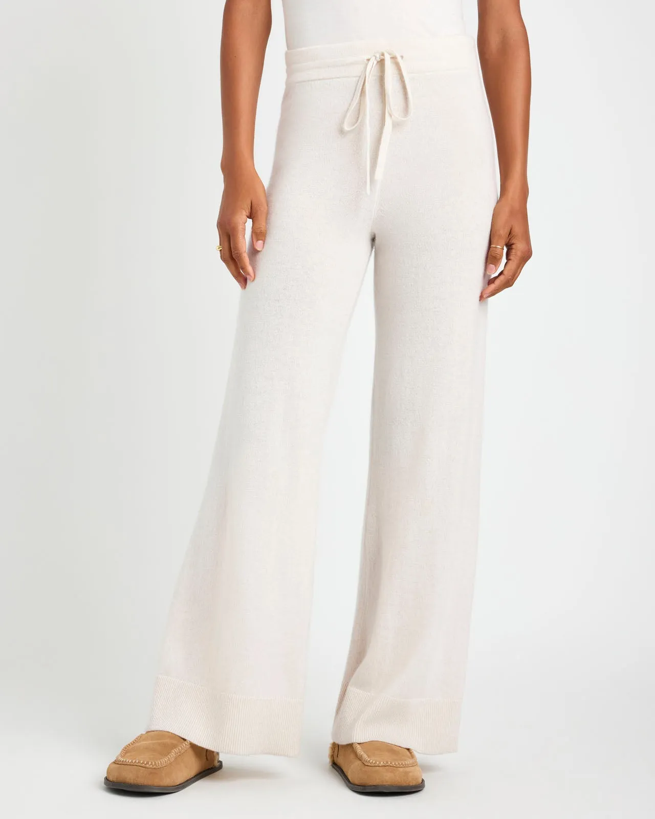 Tori Cashmere Wide Leg Pant