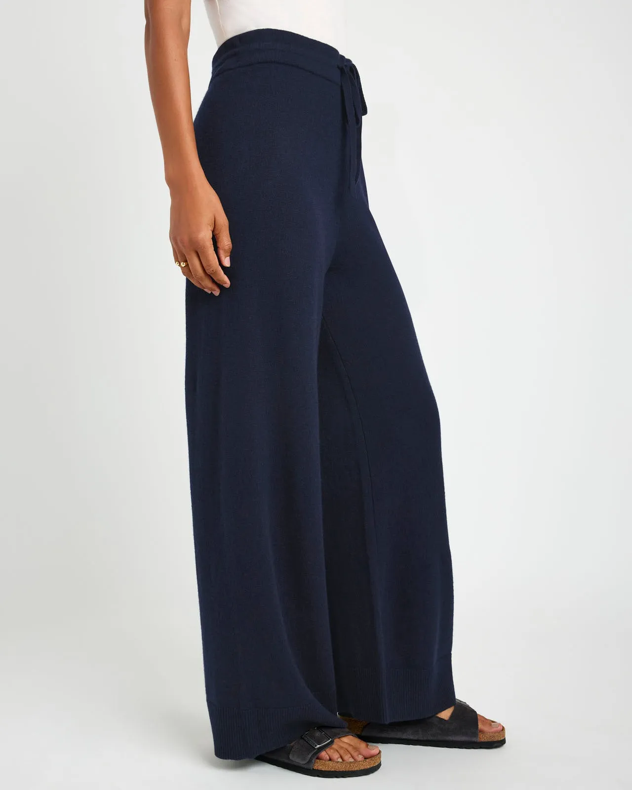 Tori Cashmere Wide Leg Pant