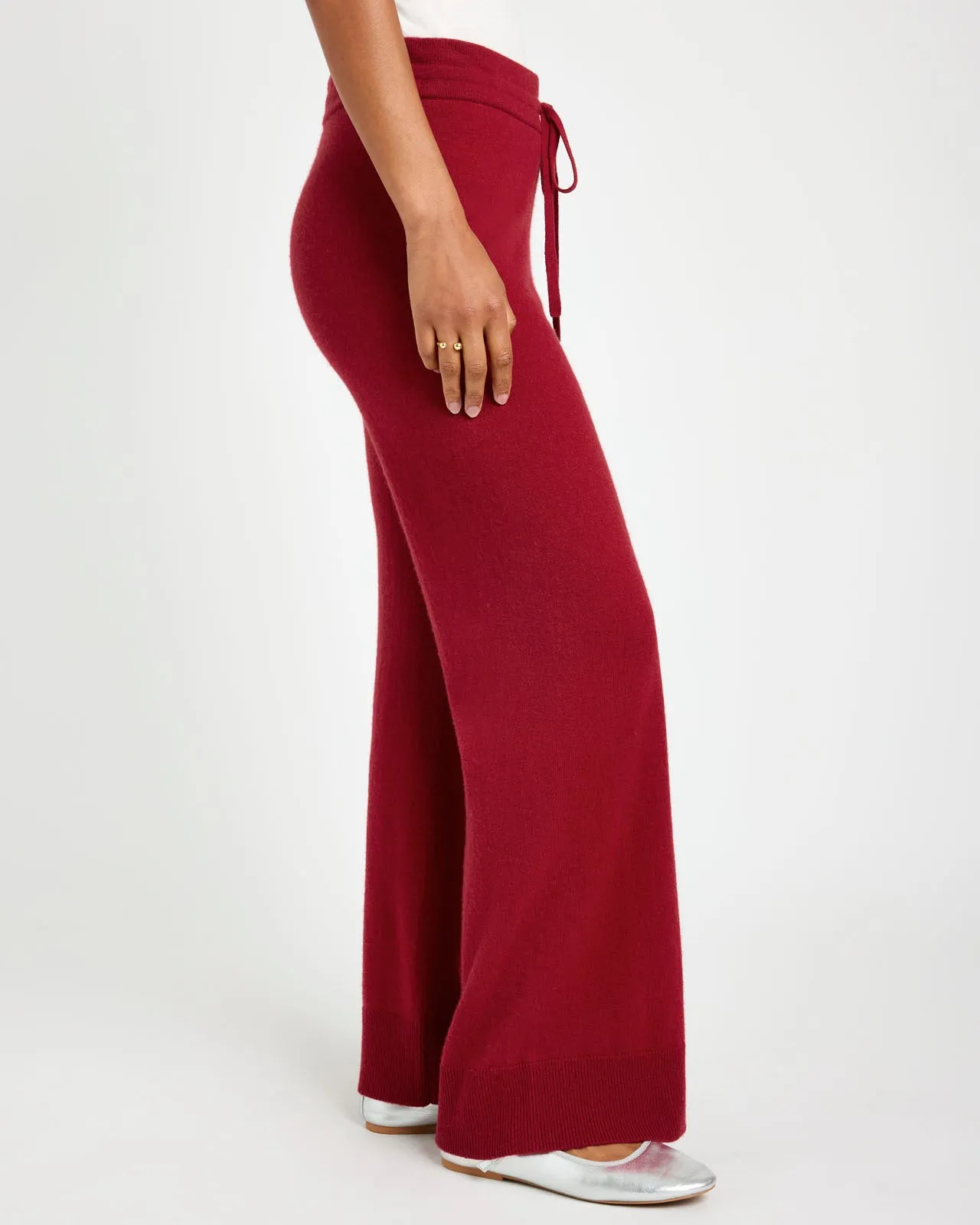 Tori Cashmere Wide Leg Pant