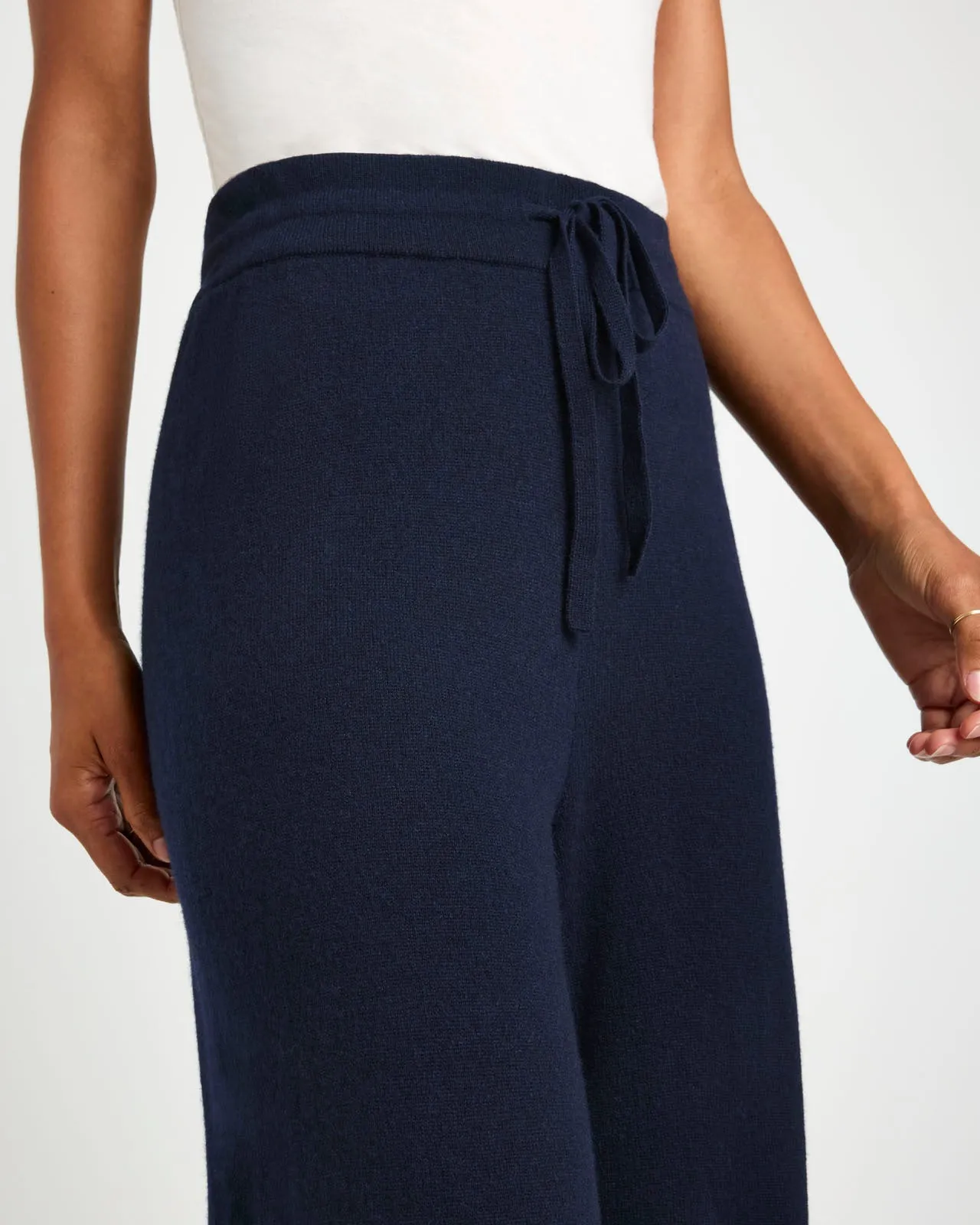 Tori Cashmere Wide Leg Pant