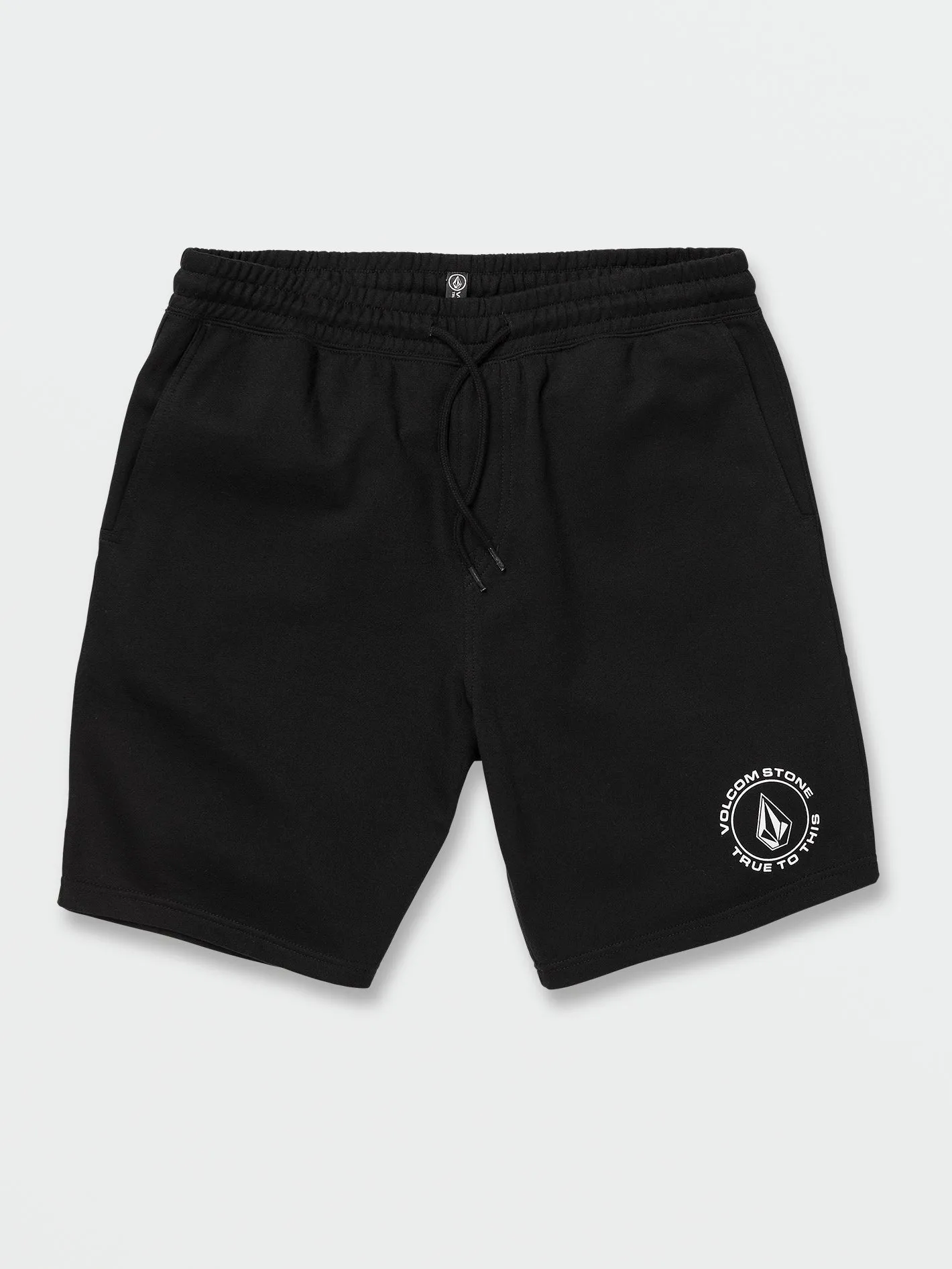 True To This Fleece Shorts - Black