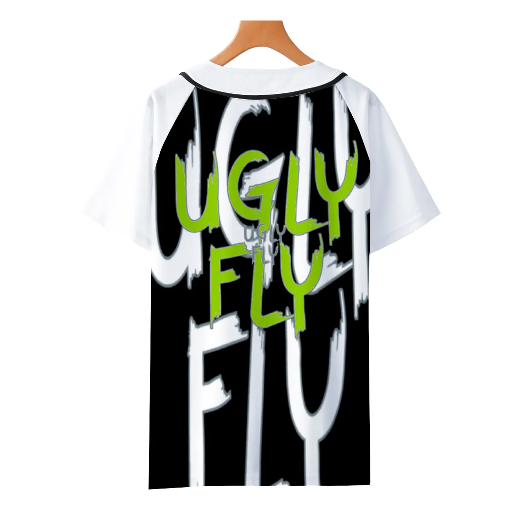 Ugly Fly Unisex Baseball Sports Jersey