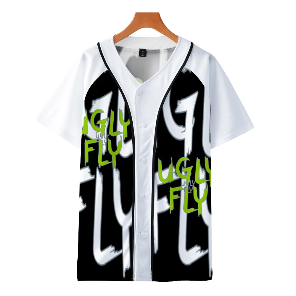 Ugly Fly Unisex Baseball Sports Jersey