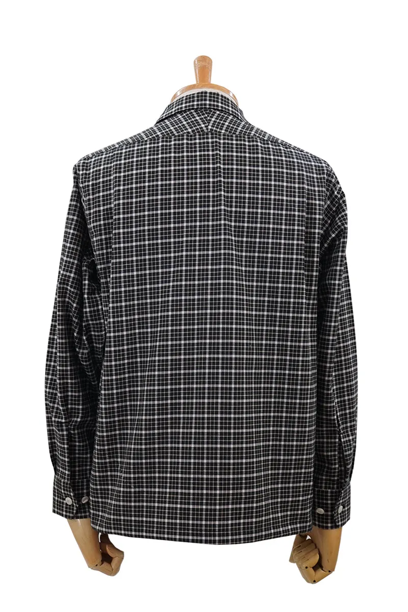 Viyella Check 2 Flap Open Shirt