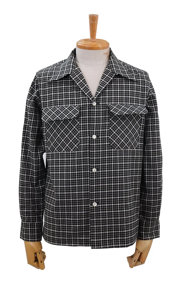 Viyella Check 2 Flap Open Shirt