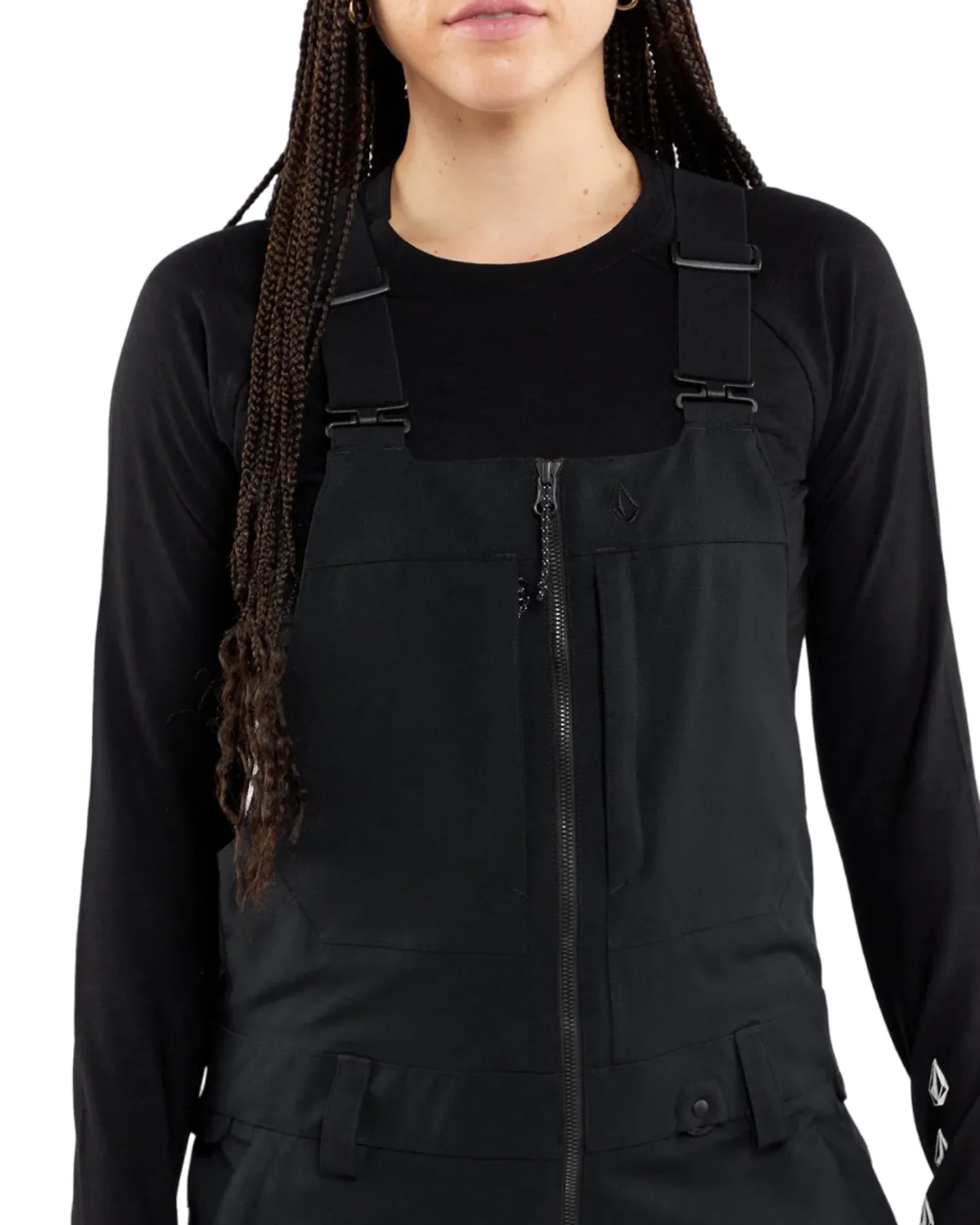 Volcom Swift Bib Overall - Black