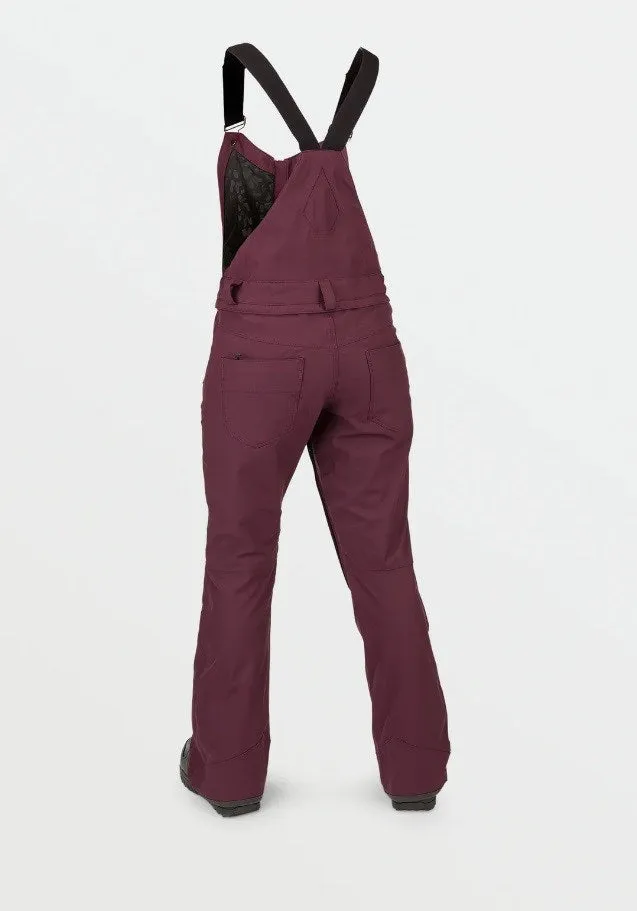 Volcom Swift Bib Overall Merlot