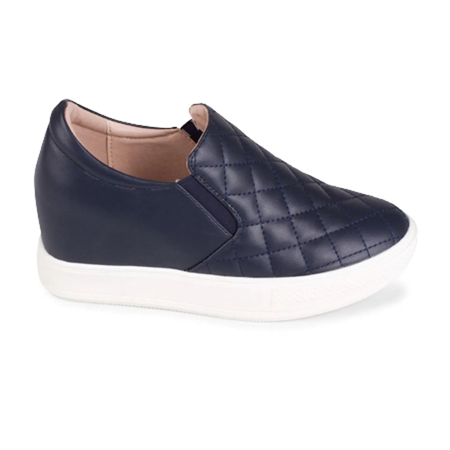 Wanted Womens Bushkill Slip-on Wedge Sneaker