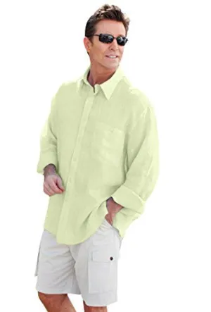 Weekender Sea Foam Pavilion, Long Sleeve, Button Pocket, Casual Shirt