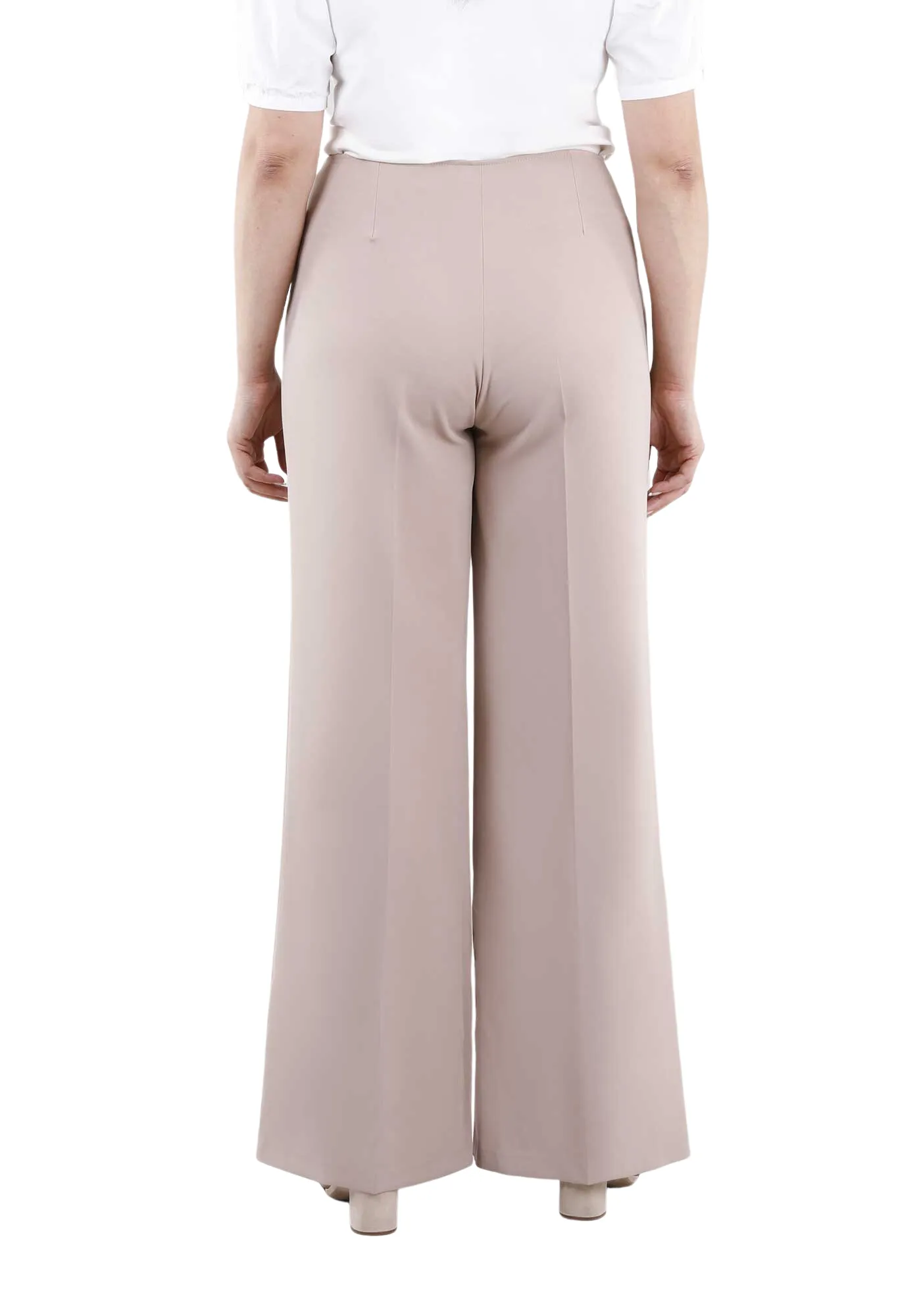 Wide Leg Pants - Regular & Plus Size Flare Trousers