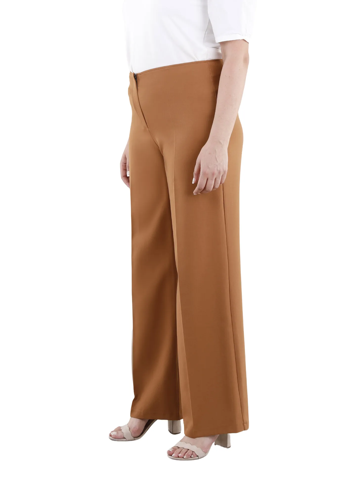 Wide Leg Pants - Regular & Plus Size Flare Trousers