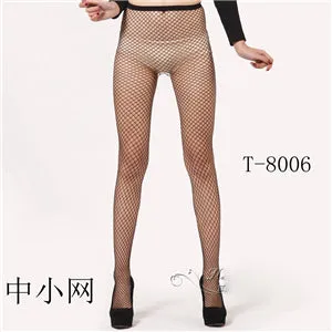 Women Hot Fishnet Tights Sexy Stockings Visnet Panty Sexy Pantyhose In A Grid Female Slim Fishnet Stockings  Plus Size SW024