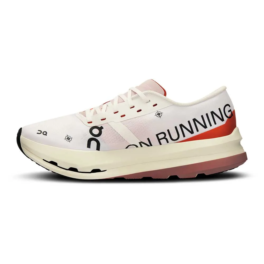 Women's Cloudboom Echo 3 Running Shoe - White/Flame- Regular (B)