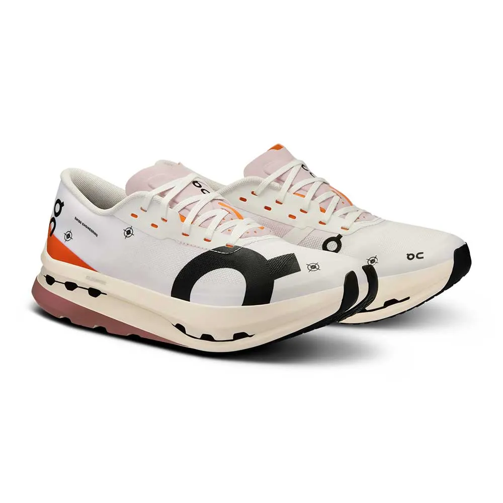 Women's Cloudboom Echo 3 Running Shoe - White/Flame- Regular (B)