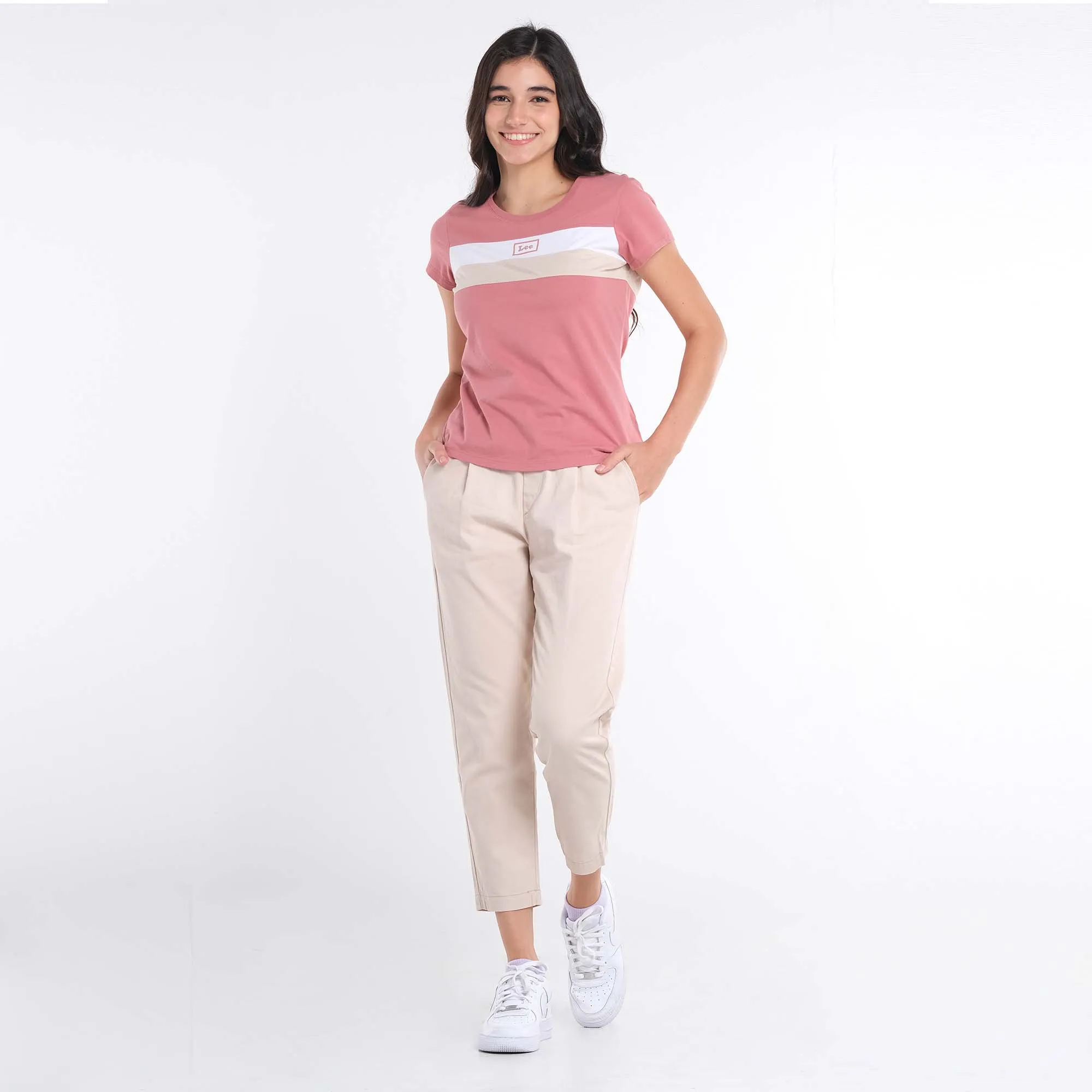 WOMENS GARTERED WAIST TROUSER