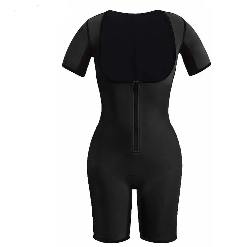 Women's Sauna Waist Trainer Slimming Suit Sweat Body Shaping Tights