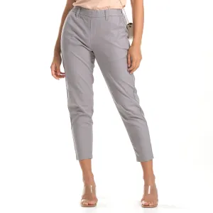 WOMENS TONAL PLAID TROUSER