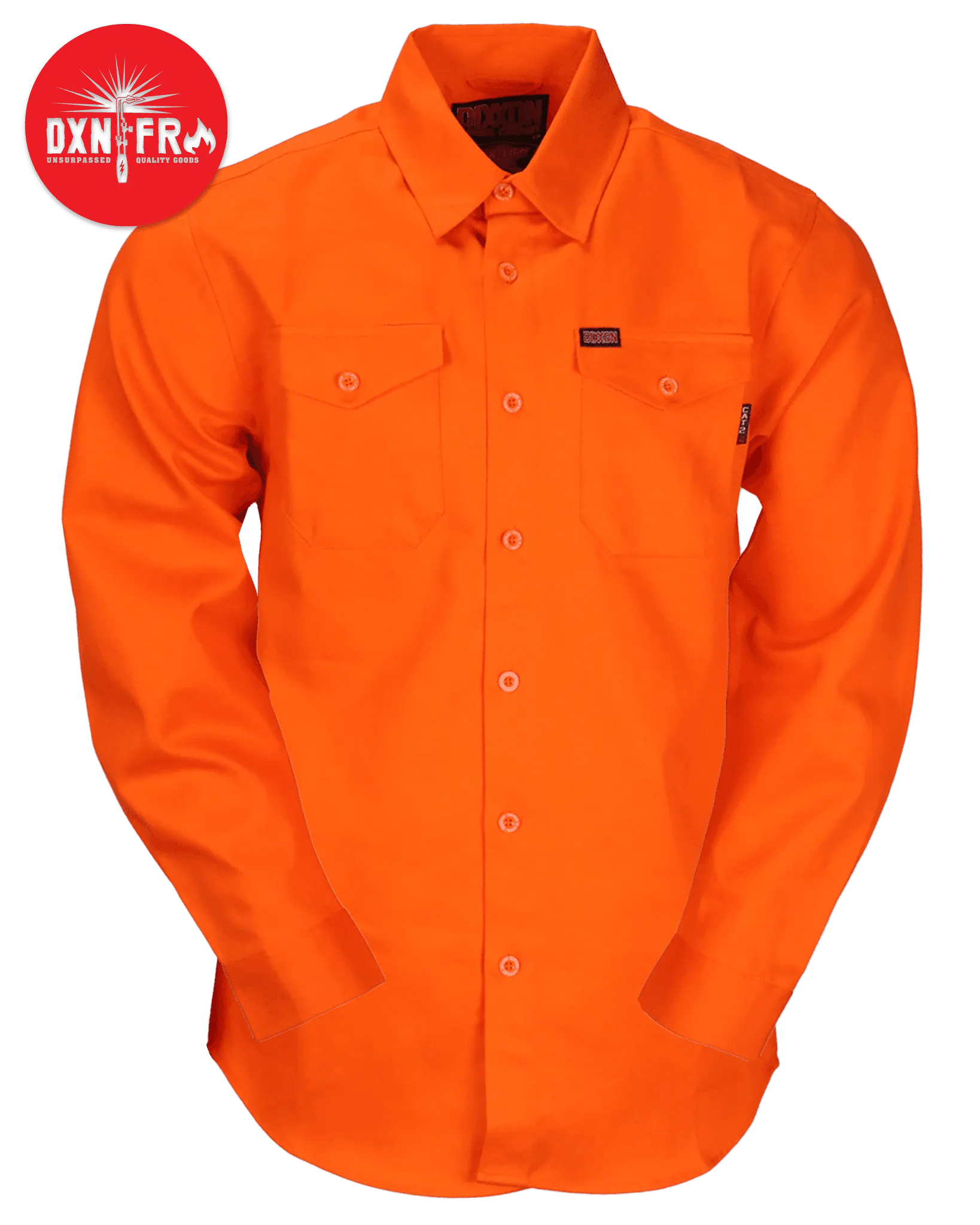 WorkForce Hi Vis FR Work Shirt - Orange