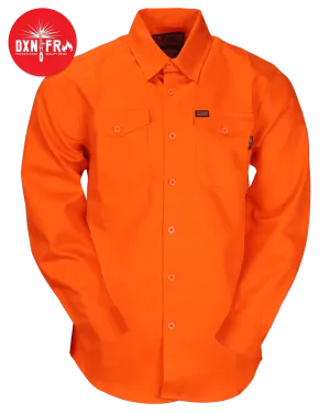 WorkForce Hi Vis FR Work Shirt - Orange