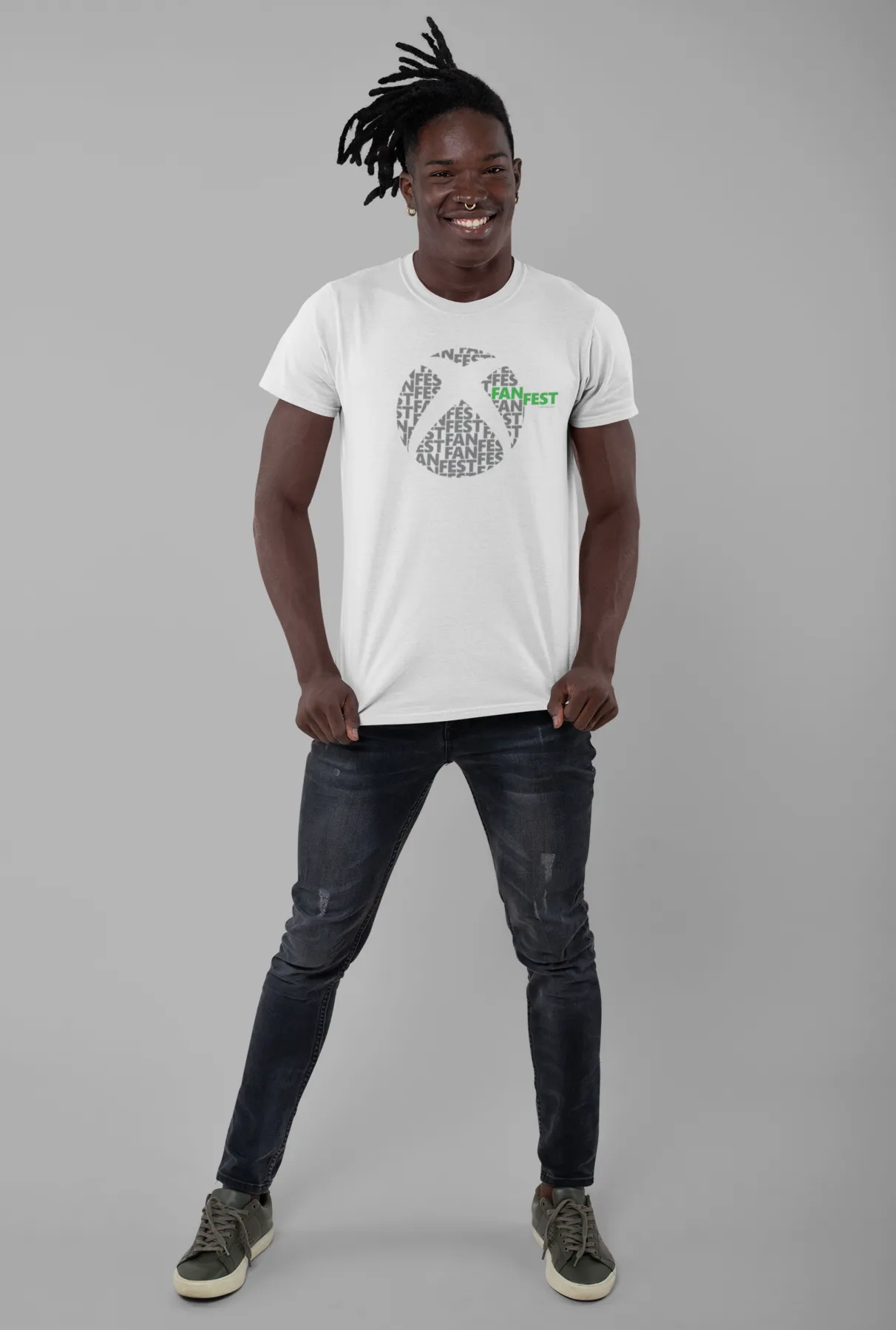 Xbox FanFest Wordmark Sphere T-shirt - White