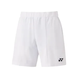 Yonex 15138 Men's Knit Shorts [White]